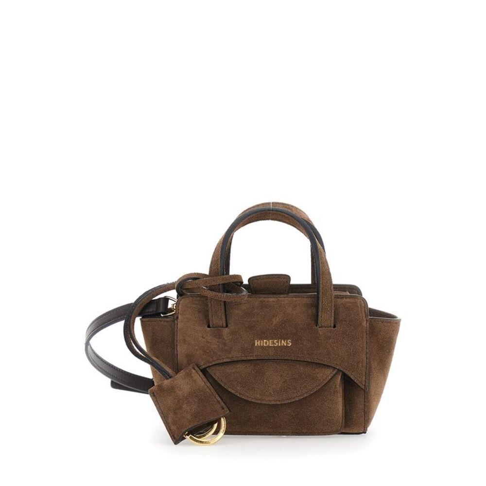 Hidesins Women Flap Xs Suede Is A Suede Bag And Is Brown And Unisex